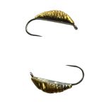 Мормишка Вольфрамова Hayabusa Малек - З вушком - Золото