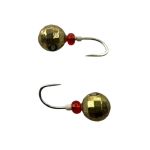 Мормишка Вольфрамова Hayabusa Куля - Гранена з кембриком - Золото