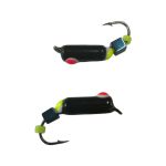 Мормишка Вольфрамова "Латишка" Гвоздик - З кубиком блакитний - 1,1 г - МК1139