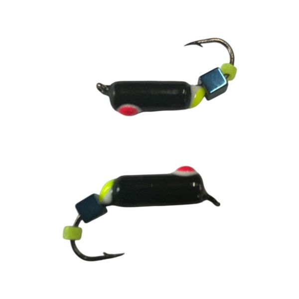 Мормишка Вольфрамова "Латишка" Гвоздик - З кубиком блакитний - 1,1 г - МК1139