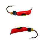 Мормишка Вольфрамова "Латишка" Гвоздик - З кубиком блакитний - 0,5 г - МК1151