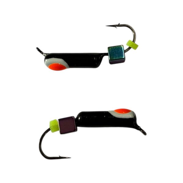 Мормишка Вольфрамова "Латишка" Гвоздик - З кубиком хамелеон - 0,5 г - МК1129