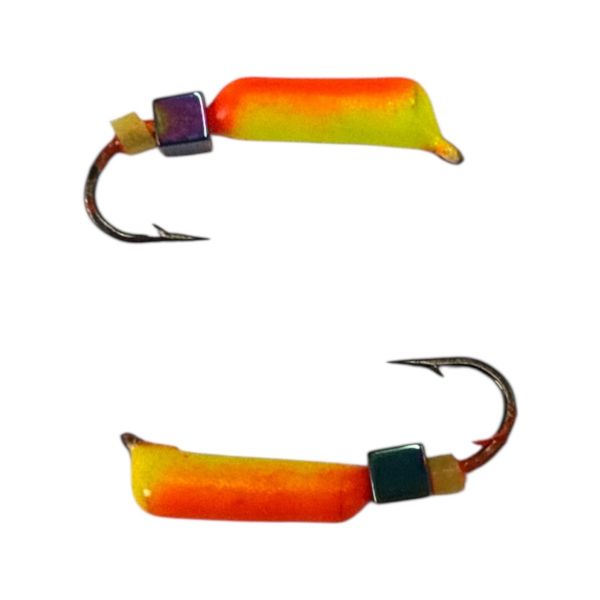 Мормишка Вольфрамова "Латишка" Гвоздик - З кубиком хамелеон - 0,5 г - МК1146