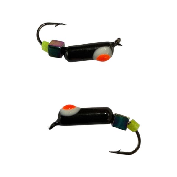 Мормишка Вольфрамова "Латишка" Гвоздик - З кубиком хамелеон - 0,7 г - МК1153