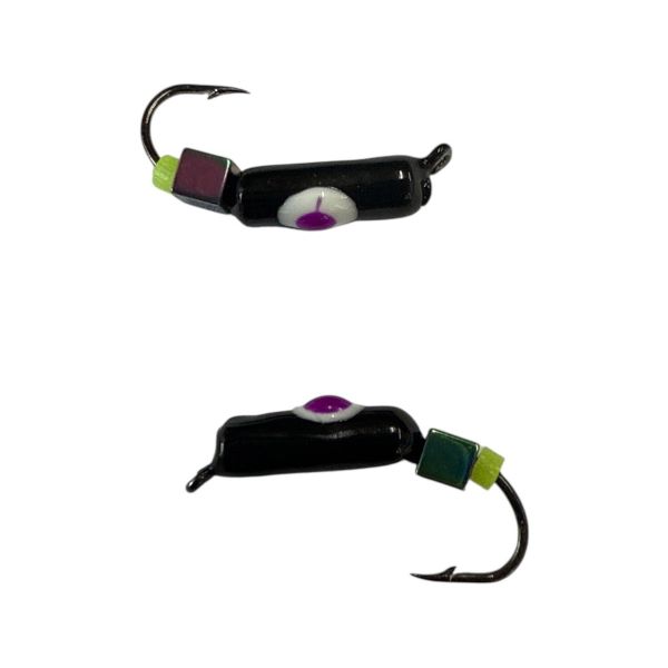 Мормишка Вольфрамова "Латишка" Гвоздик - З кубиком хамелеон - 0,7 г - МК1154