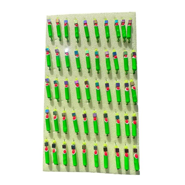 Мормишка Вольфрамова "Латишка" Гвоздик - З кубиком хамелеон - 0,5 г - МК1155