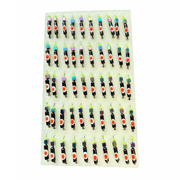 Мормишка Вольфрамова "Латишка" Гвоздик - З кубиком хамелеон - МК1185