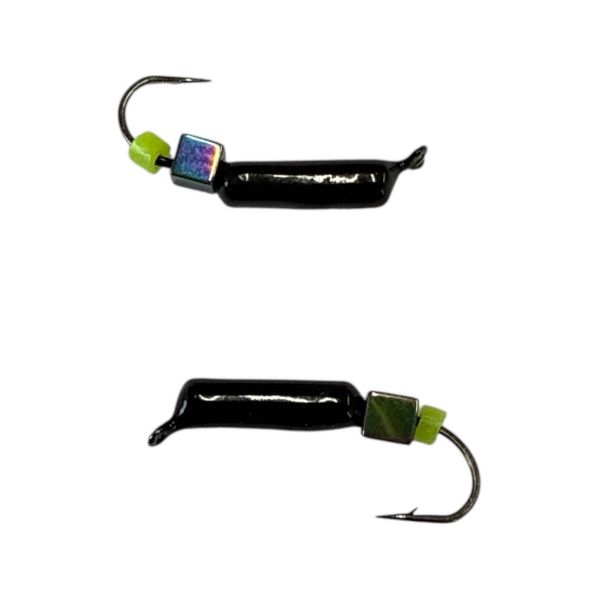 Мормишка Вольфрамова "Латишка" Гвоздик - З кубиком хамелеон - МК1189