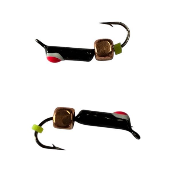 Мормишка Вольфрамова "Латишка" Гвоздик - З кубиком мідь - 0,5 г - МК1131