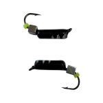 Мормишка Вольфрамова "Латишка" Гвоздик - З кубиком срібло - 0,7 г - МК1122