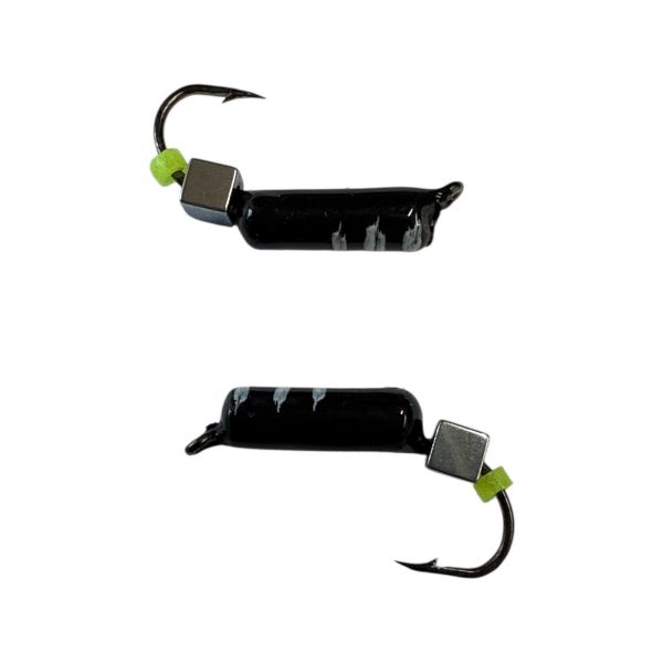 Мормишка Вольфрамова "Латишка" Гвоздик - З кубиком срібло - 0,7 г - МК1122