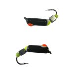 Мормишка Вольфрамова "Латишка" Гвоздик - З кубиком срібло - 0,9 г - МК1140