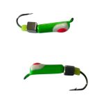 Мормишка Вольфрамова "Латишка" Гвоздик - З кубиком срібло - 0,5 г - МК1161