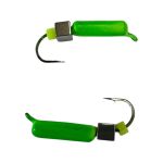 Мормишка Вольфрамова "Латишка" Гвоздик - З кубиком срібло - МК1191