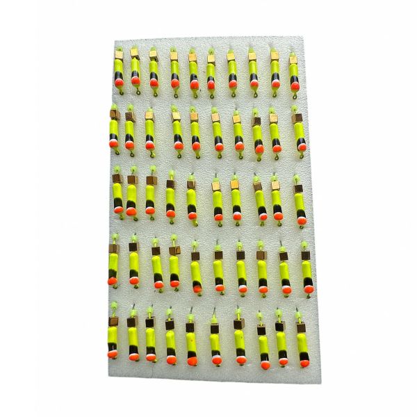 Мормишка Вольфрамова "Латишка" Гвоздик - З кубиком золото - 0,5 г - МК1145