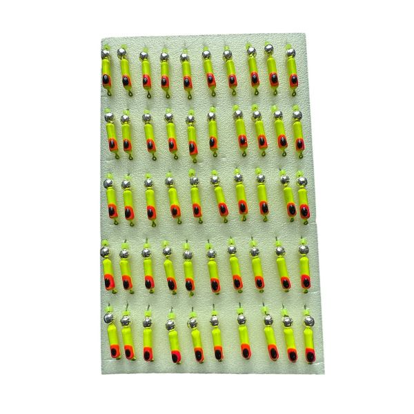 Мормишка Вольфрамова "Латишка" Гвоздик - З кулькою срібло - 0,5 г - МК1130