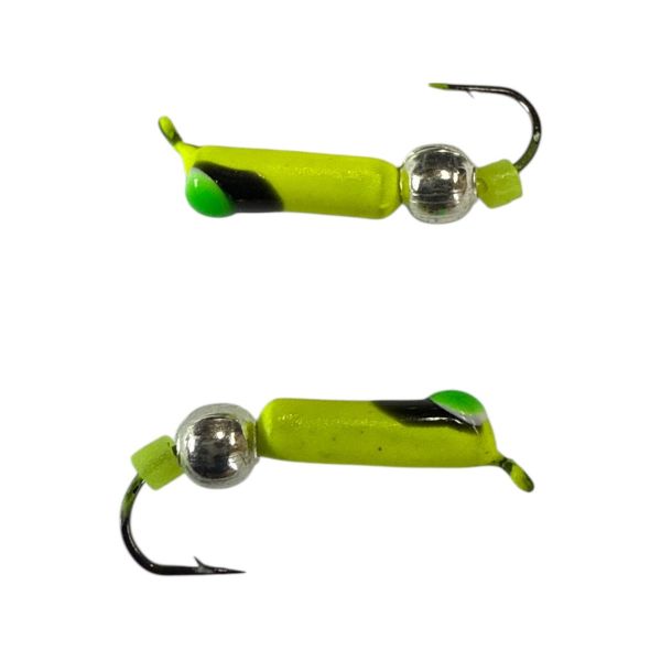 Мормишка Вольфрамова "Латишка" Гвоздик - З кулькою срібло - 0,5 г - МК1133