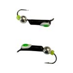 Мормишка Вольфрамова "Латишка" Гвоздик - З кулькою срібло - МК1178