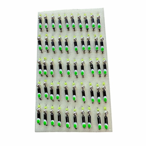 Мормишка Вольфрамова "Латишка" Гвоздик - З кулькою срібло - МК1178