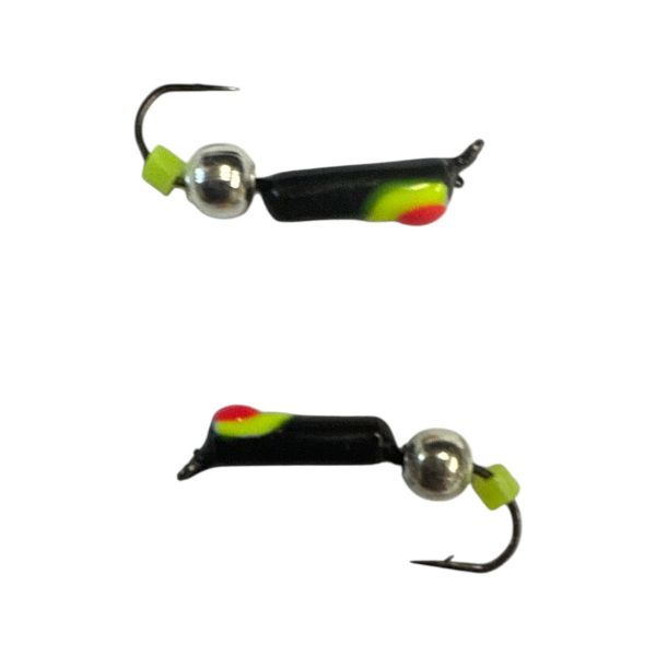 Мормишка Вольфрамова "Латишка" Гвоздик - З кулькою срібло - МК1182