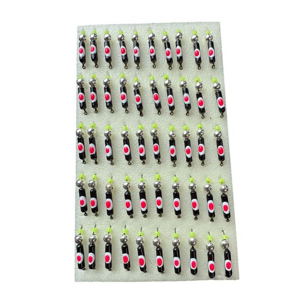 Мормишка Вольфрамова "Латишка" Гвоздик - З кулькою срібло - МК1199