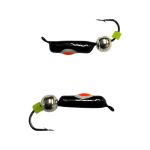 Мормишка Вольфрамова "Латишка" Гвоздик - З кулькою срібло - МК1203