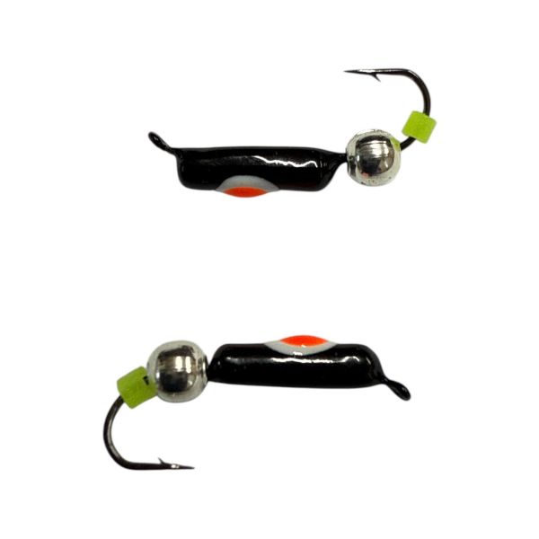 Мормишка Вольфрамова "Латишка" Гвоздик - З кулькою срібло - МК1203