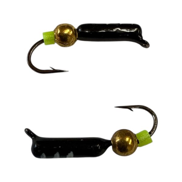 Мормишка Вольфрамова "Латишка" Гвоздик - З кулькою золото - 0,5 г - МК1121