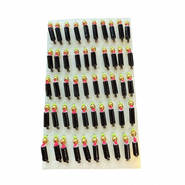 Мормишка Вольфрамова "Латишка" Гвоздик - З кулькою золото - 0,9 г - МК1123