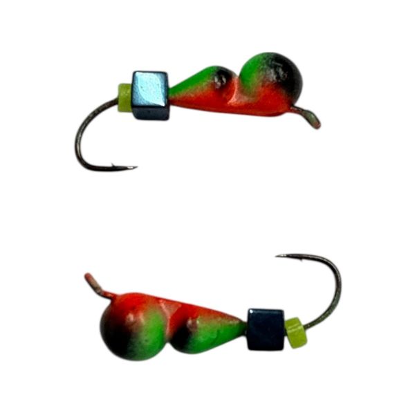 Мормишка Вольфрамова "Латишка" Мураха - З кубиком блакитний - МК1066