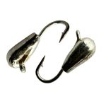 Мормишка Вольфрамова - Крапля Мала №1 - 0.3 г - Прибалтика - Срібло - 10 шт/уп