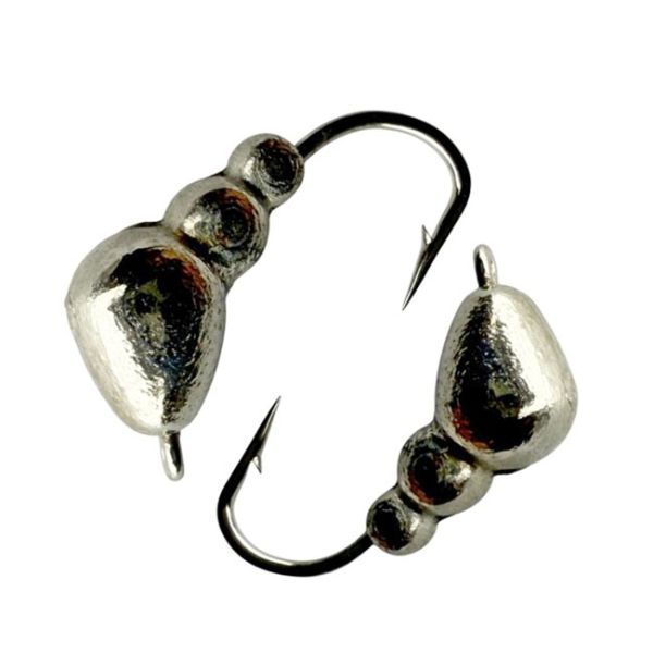 Мормишка Вольфрамова - Мураха №3 - 0.9 г - Прибалтика - Срібло - 10 шт/уп