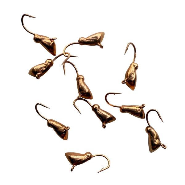 Мормишка Вольфрамова Бабка №3 - 0,7 г - Прибалтика - Мідь - 10 шт/уп