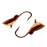 Мормишка Вольфрамова Бабка №3 - 0,7 г - Прибалтика - Мідь - 10 шт/уп