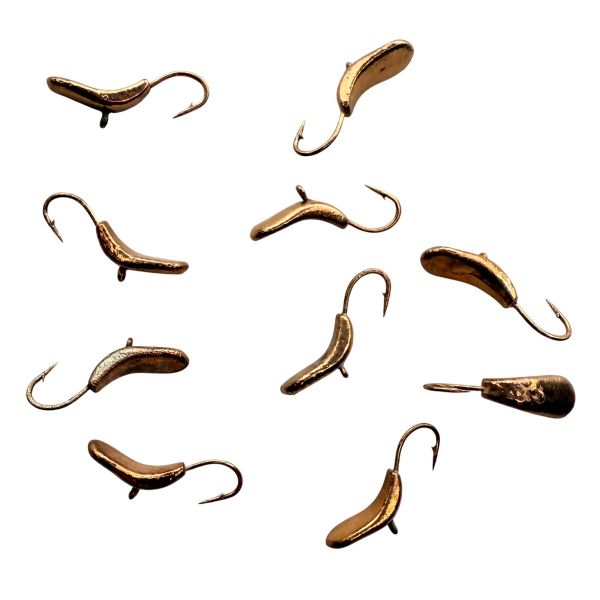 Мормишка вольфрамова - Уралка Перевертень - Прибалтика - Мідь - 10 шт/уп