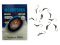 Мормишка вольфрамова - Уралка Перевертень - Прибалтика - Срібло - 10 шт/уп
