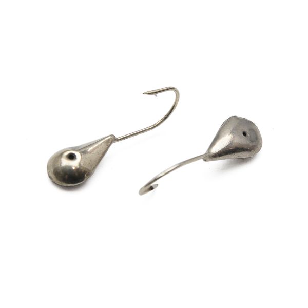 Мормишка Whally Fishing - Крапля - Паяна Срібло - 10 шт./уп