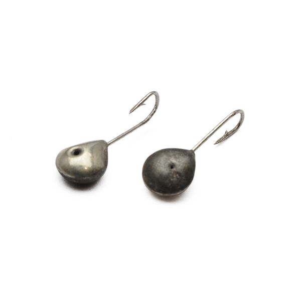 Мормишка Whally Fishing - Кругла крапля - Паяна Срібло - 10 шт./уп