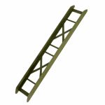 Мотовило велике - 10 см - Профмонтаж - Хакі