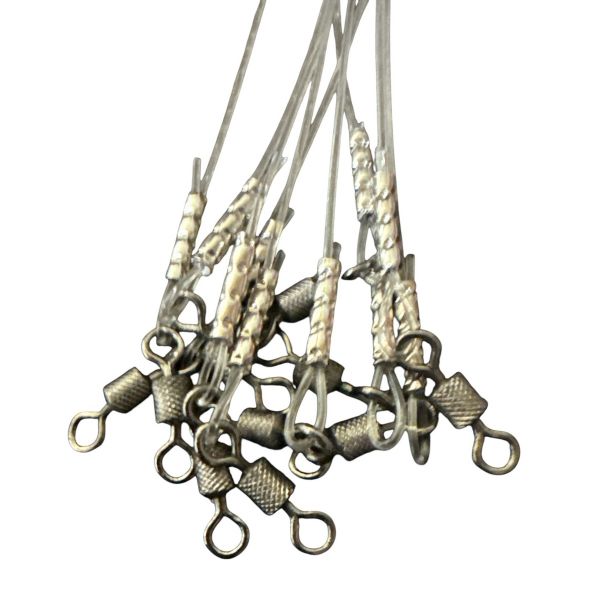 Набір повідців "Steel Hunter" Fluorocarbon 15см/20см/25см - 30 шт/уп