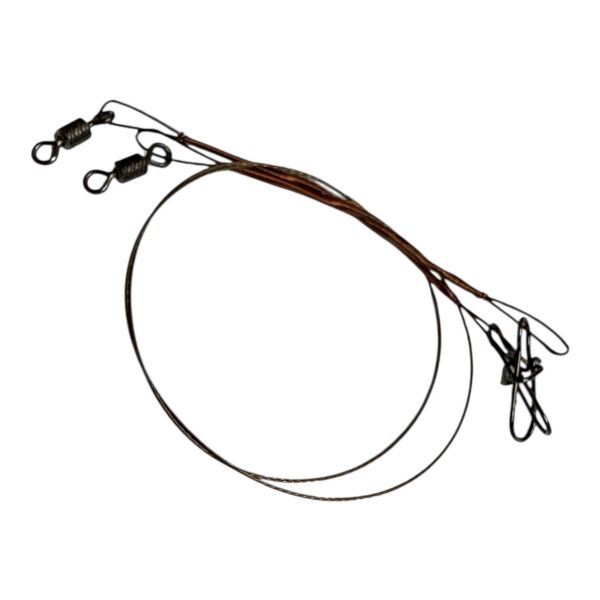 Набір повідців "Steel Hunter" Steinless steel - 15 см - Сталь - 50 шт/уп