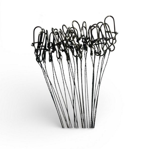 Набір повідців "Steel Hunter" Wolfram - 20 см - 50 шт/уп