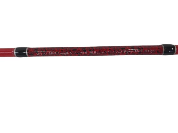 Набір спінінгіста (спінінг+котушка+коробка з наживками) - Червоний