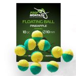 Насадка ароматизована ПрофМонтаж Floating Ball - 10 мм - Плаваюча - Ананас (Pineapple) - 10 шт/уп