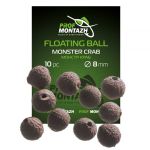 Насадка ароматизована ПрофМонтаж Floating Ball - 8 мм - Плаваюча - Монстр краб (Monster Crab) - 10 шт/уп