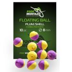 Насадка ароматизована ПрофМонтаж Floating Ball - 8 мм - Плаваюча - Слива/Мушля (Plum/Shell) - 10 шт/уп