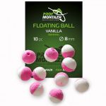 Насадка ароматизована ПрофМонтаж Floating Ball - 8 мм - Плаваюча - Ваніль (Vanilla) - 10 шт/уп