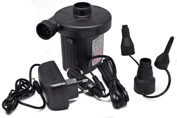 Насос електричний CZ-208 (з живленням від прикурювача і розетки 220V)