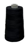 Нитка капронова (поліамідна) 187текс*3 (1,2 мм) - Чорна - 400 г