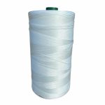 Нитка капронова (поліамідна) 23,3текс*4 (0,50 мм) - Біла - 500 г